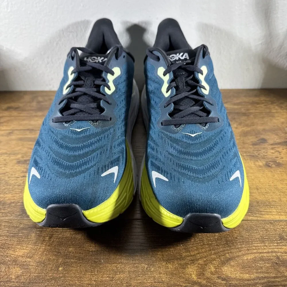 Hoka Arahi 6 Wide Mens 13 2E Blue Graphite Running Shoes 1123196 BGBCR